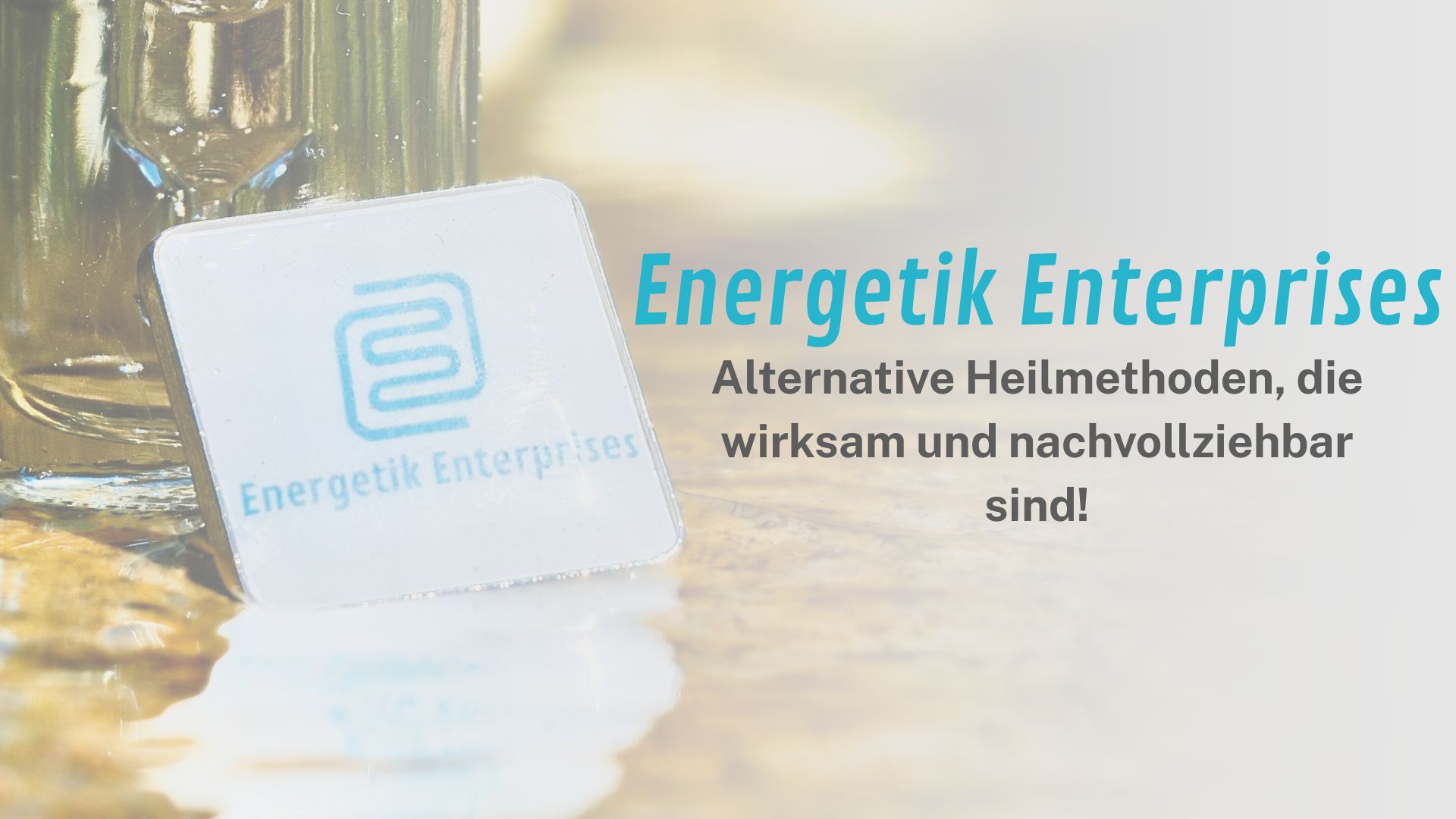 Energetik Enterprises Alternative Heilverfahren für Mensch und Tier Banner